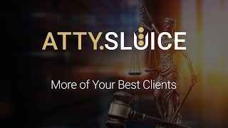 Attorney Sluice - Video - 3