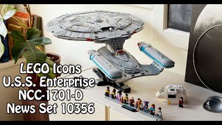 LEGO U.S.S: Enterprise NCC-1701-D (Icons Star Trek Set 10356) - Klemmbausteinlyrik News