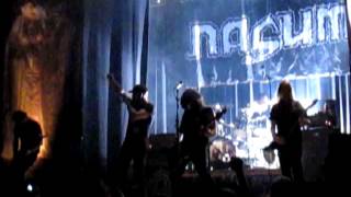 Nasum - The Deepest Hole/ Just Another Hog/ Inhale/Exhale@ Orebro SWE - THE FAREWELL TOUR 2012-05-11