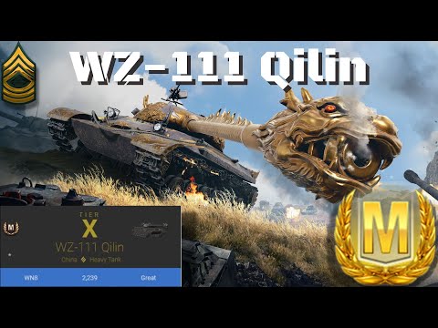 WZ-111 Qilin Ace Tanker Battle, World of Tanks Console.