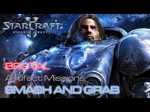 Starcraft II: Wings of Liberty - Brutal - Artifact - Mission 5: Smash and Grab A