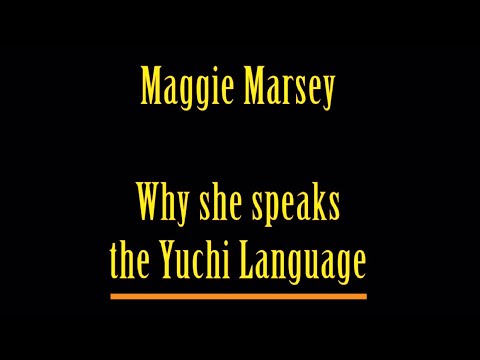Maggie Marsey speaks the Yuchi Language - zOyaha School of Language