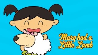 Mary Had a Little Lamb | Baby Lamb Song with Lyrics | Nursery Rhymes & Baby Songs by Luke & Mary