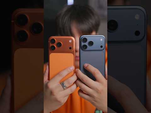 iPhone 17 Pro Max Orange & Blue Unboxing