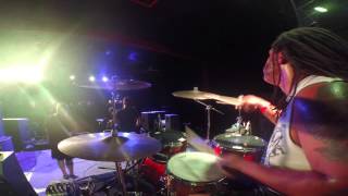 Shai Hulud - Set Your Body Ablaze Drum Cam (Live @ Emerson Theatre 6-8)