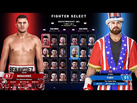 Every Fighter In Undisputed 1.4 - FULL ROSTER UPDATED
