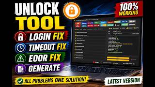 Unlock Tool Login Fix Timeout Error Fix  Re- Guru tool Login Fix Error