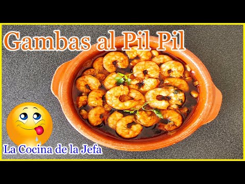 🔥 Gambas al Pil Pil – Receta Española Fácil y Deliciosa 🔥