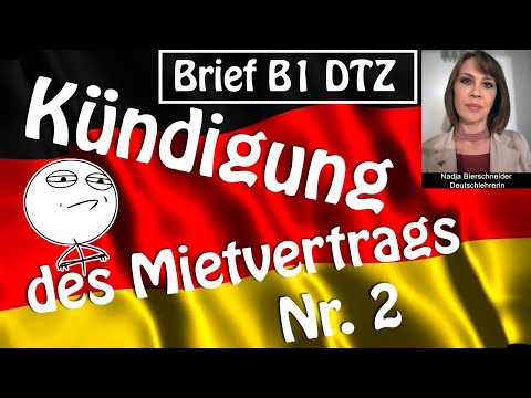 Notice of termination of the lease agreement in due time Letter B1 DTZ