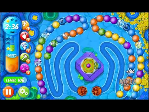 Marble Woka Woka Level 106 - NO BOOSTERS 🐢 | SKILLGAMING ✔️