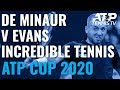 Incredible Winners & Match Point From Evans vs De Minaur EPIC! | ATP Cup 2020 Quarter-Finals