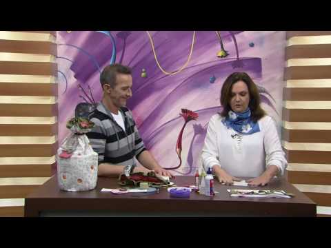 Mulher.com - 04/08/2016 - Porta pães em tecido - Vera Brugin PT1