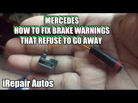 YouTube video about: How to clear brake wear light on mercedes?