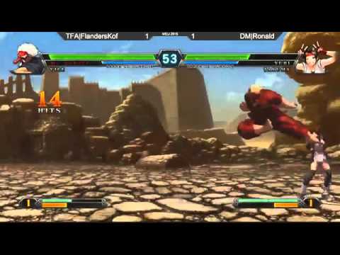 Meli Tournament 2015   KOF XIII Grand Final TFA  Flanders Kof vs DM  Ronald