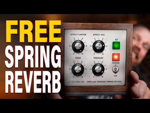 FREE Spring Reverb plugin by Fuse Audio Labs - VREV 666 review