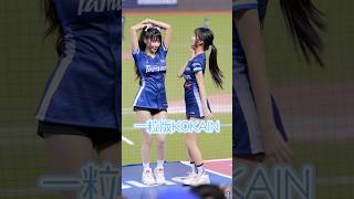 一粒版 #kokain 台上有洞的話她會鑽進去 #cheerleader #台湾チア #치어리더 #baseball #fancam #cpbl #台灣捷克交流賽 #一粒 #wingstars
