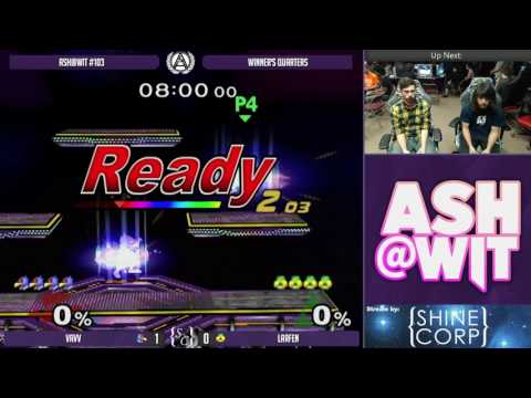 Vavv (Falco) vs Larfen (Sheik) - ASH@WIT #103 Melee Winner's Quarters
