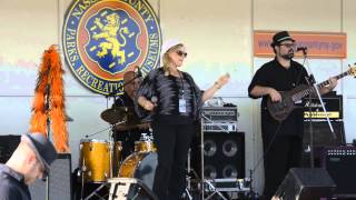 Pamela Betti Band at the 2014 Long Island Blues Festival in Freeport, NY