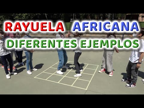 RAYUELA AFRICANA (DIFERENTES EJEMPLOS)