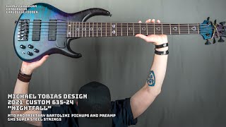 Video thumbnail for Michael Tobias Design MTD: #Combinator Nightfall Custom 6 String Bass by Combinator / Sean Fairchild