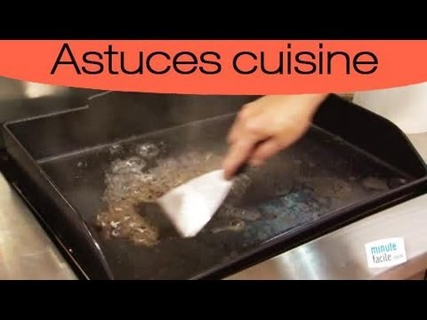 comment nettoyer des grilles en fonte d'une plaque de cuisson