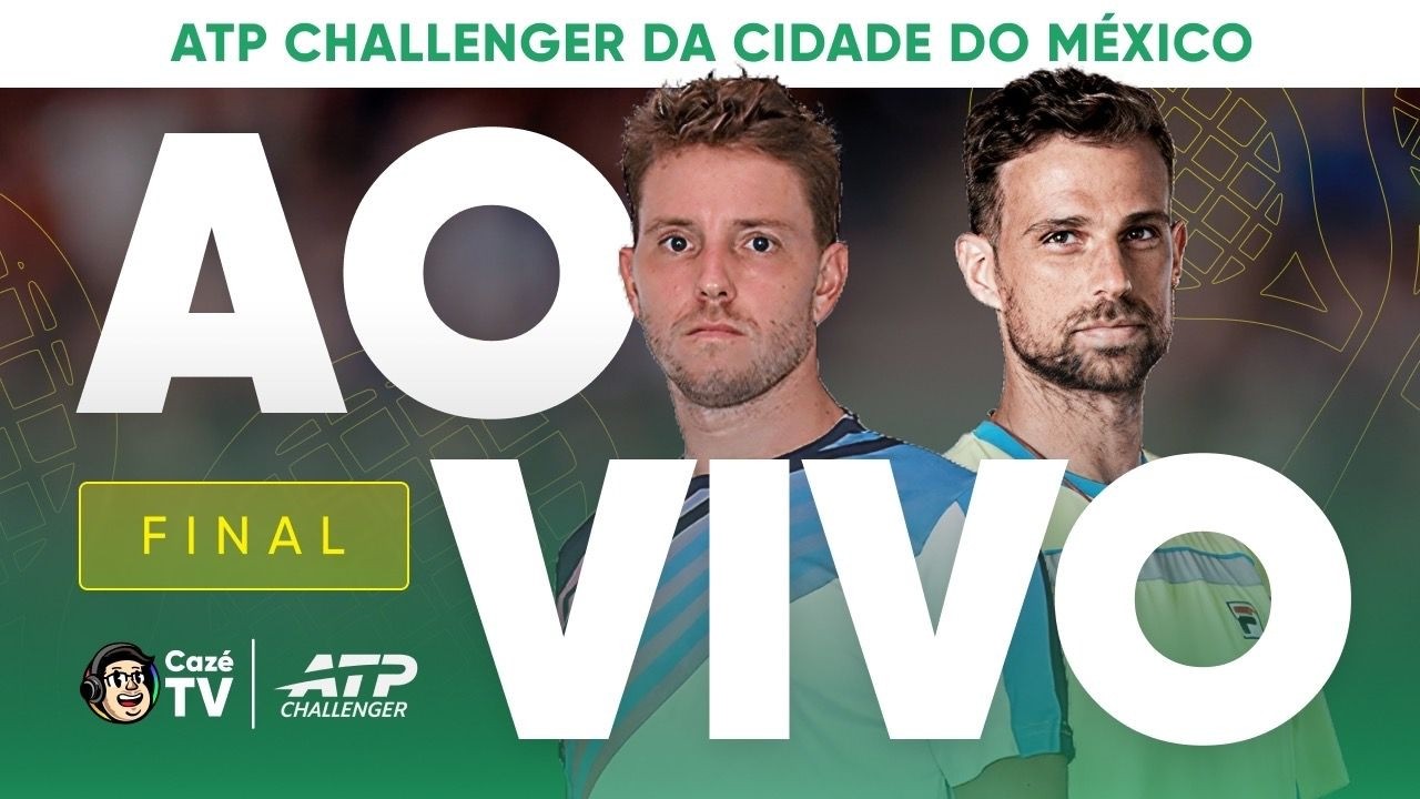 TÊNIS | DUCKWORTH X NAPOLITANO | FINAL DO ATP CHALLENGER CIDADE DO MÉXICO
