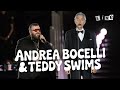 Andrea Bocelli Teddy Swims Live On Grace For The World