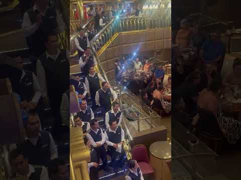 Thumbnail for Carnival Cruise staff singing Leaving Leaving on a Fun Ship to guests on last night #cruiseship #fun