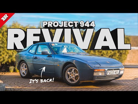 REVIVING our OLD Porsche 944 Project Car