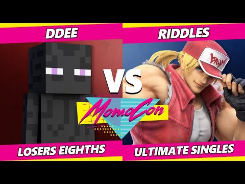 MomoCon 2022 Top 8 - Riddles (Terry, Kazuya) Vs. DDee (Steve) SSBU Ultimate Tournament