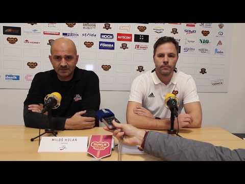 Chance Liga 2019/20: Dukla - Poruba 2:4, trenéři