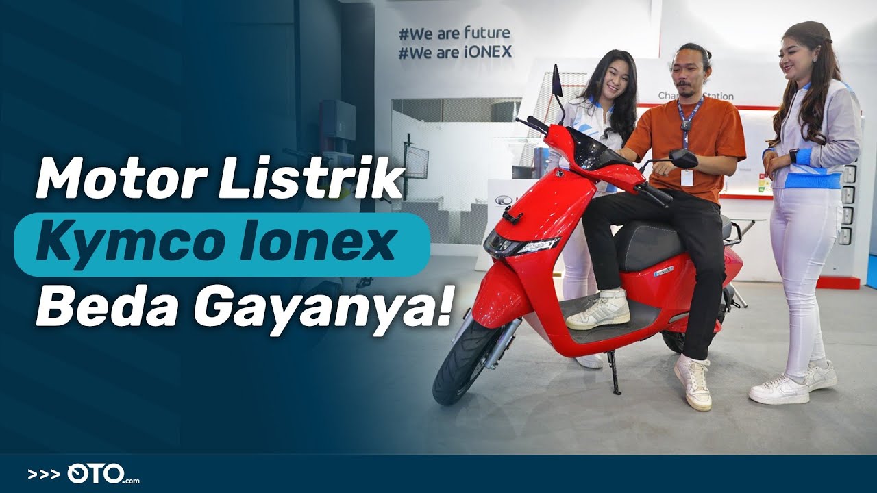 Kymco Ionex, Design Futuristik Cocok dibawa Nongkrong | First Impression