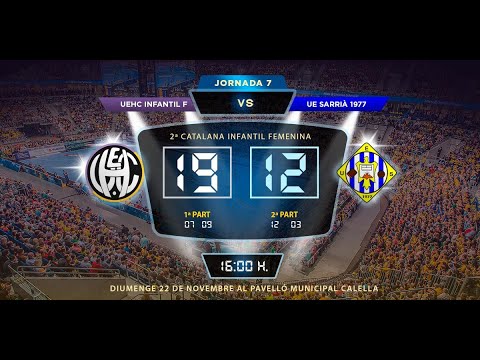 Handbol Femení: UEH Calella vs UE SARRIÀ