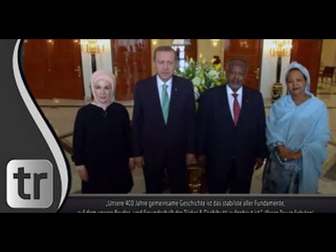 Präsident Erdoğan in Afrika Dschibuti 2015