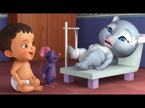 Meow Meow Pilli | Telugu Rhymes for Children | Infobells