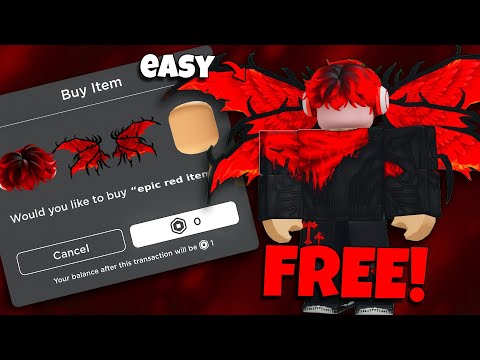 🔥 Hurry! Get FREE Red & Faceless UGC Items Before They’re GONE! (Roblox 2026)