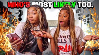 WHO&#39;S MOST LIKELY TOO ... ? FT. MYA