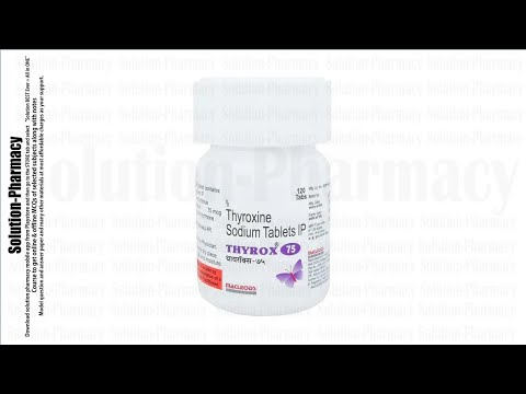 Thyroxine Sodium Tablets 75 Mcg