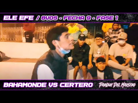 BAHAMONDE vs CERTERO -8vos- Fecha#9 - Ele Efe - Temporada 2022 / #TOURSJL