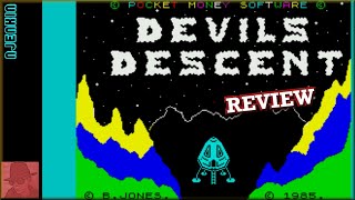 Devil's Descent - on the ZX Spectrum 48K !! with Commentary