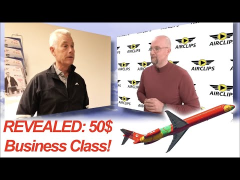 Airline CEO reveals HOW TO DO IT: Fly MD-80 BUSINESS CLASS JET now for only 50 bucks!!!