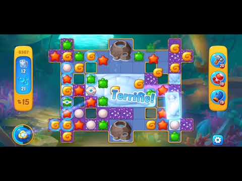 Fishdom 6367 Level - NO 💣🧨💥