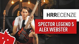 Video thumbnail for HRR: Spector Legend 5 Alex Webster by Kytary.cz