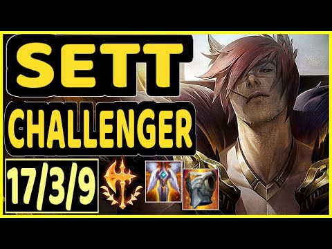 TAY (SETT) - 17/3/9 KDA CHALLENGER GAMEPLAY - BR