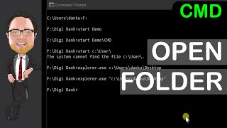 Command Line - Open Folder in File Explorer