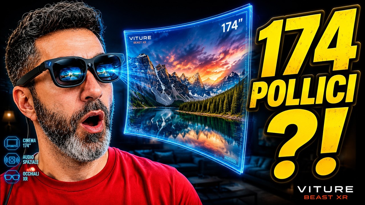 QUESTI OCCHIALI MI HANNO LASCIATO A BOCCA APERTA! 😱 VITURE Beast XR
