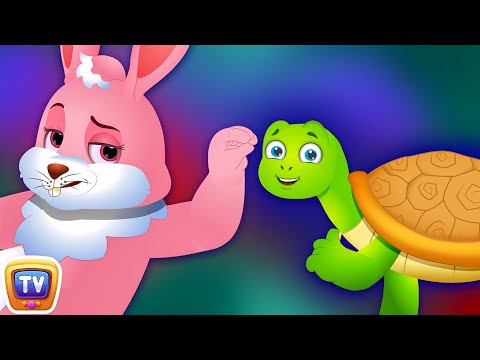 Tortoise & Hare - Ace Race - Bedtime Stories for Kids in English | ChuChu TV Storytime for Children