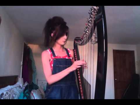 Let Her Go - Passenger (Harp Cover by Erika Kelly)