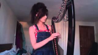 Let Her Go - Passenger (Harp Cover by Erika Kelly)