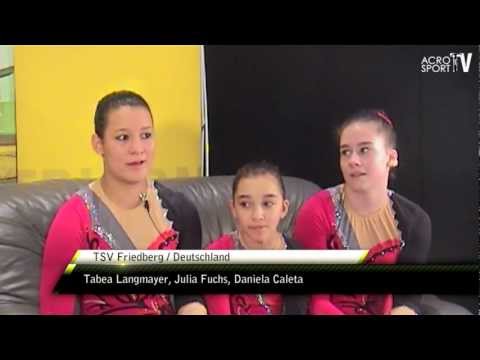 Sachsenpokal Riesa 2012 Age Group Dynamic Women's Group Germany - Langmayer, Fuchs, Caleta